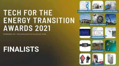 TechnologyCatalogue.com announces finalists for the Tech for the Energy Transition Awards 2021