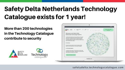 Safety Delta Netherlands Technology Catalogue exists for 1 year!
